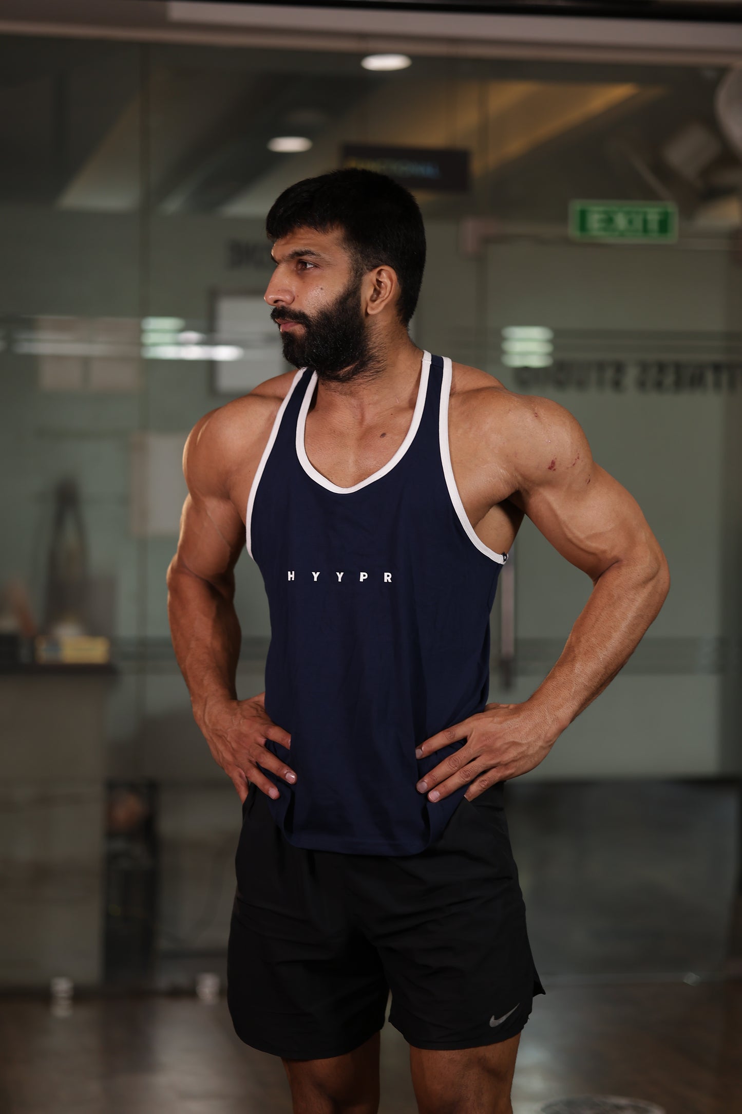 212- Navy Blue Tank