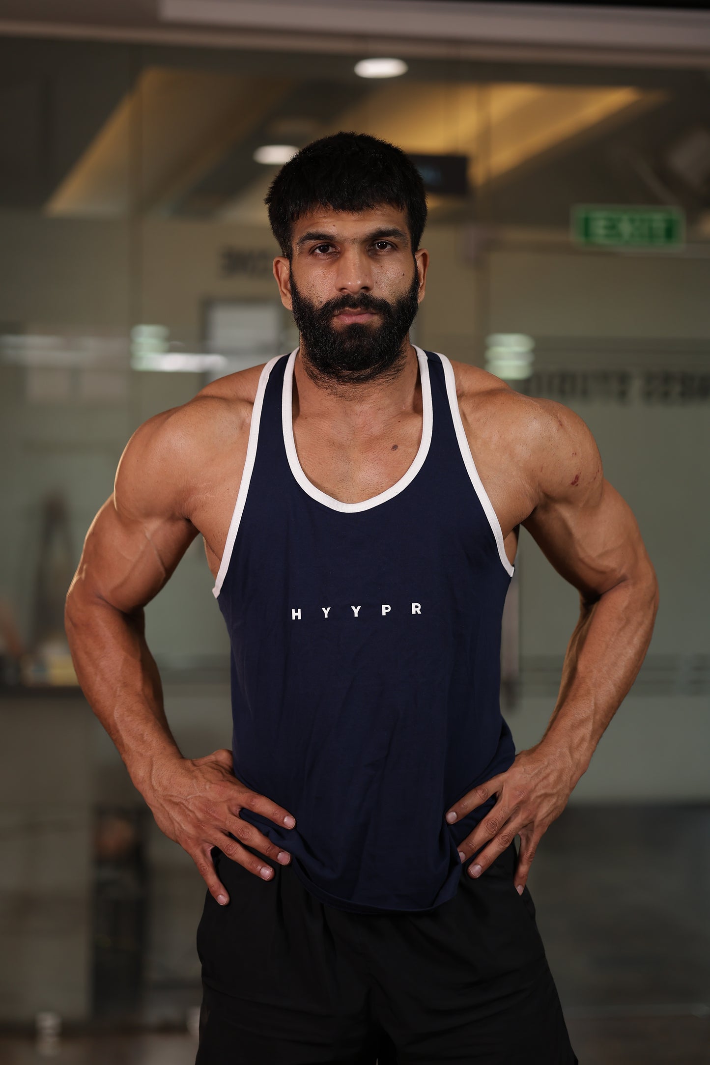 212- Navy Blue Tank