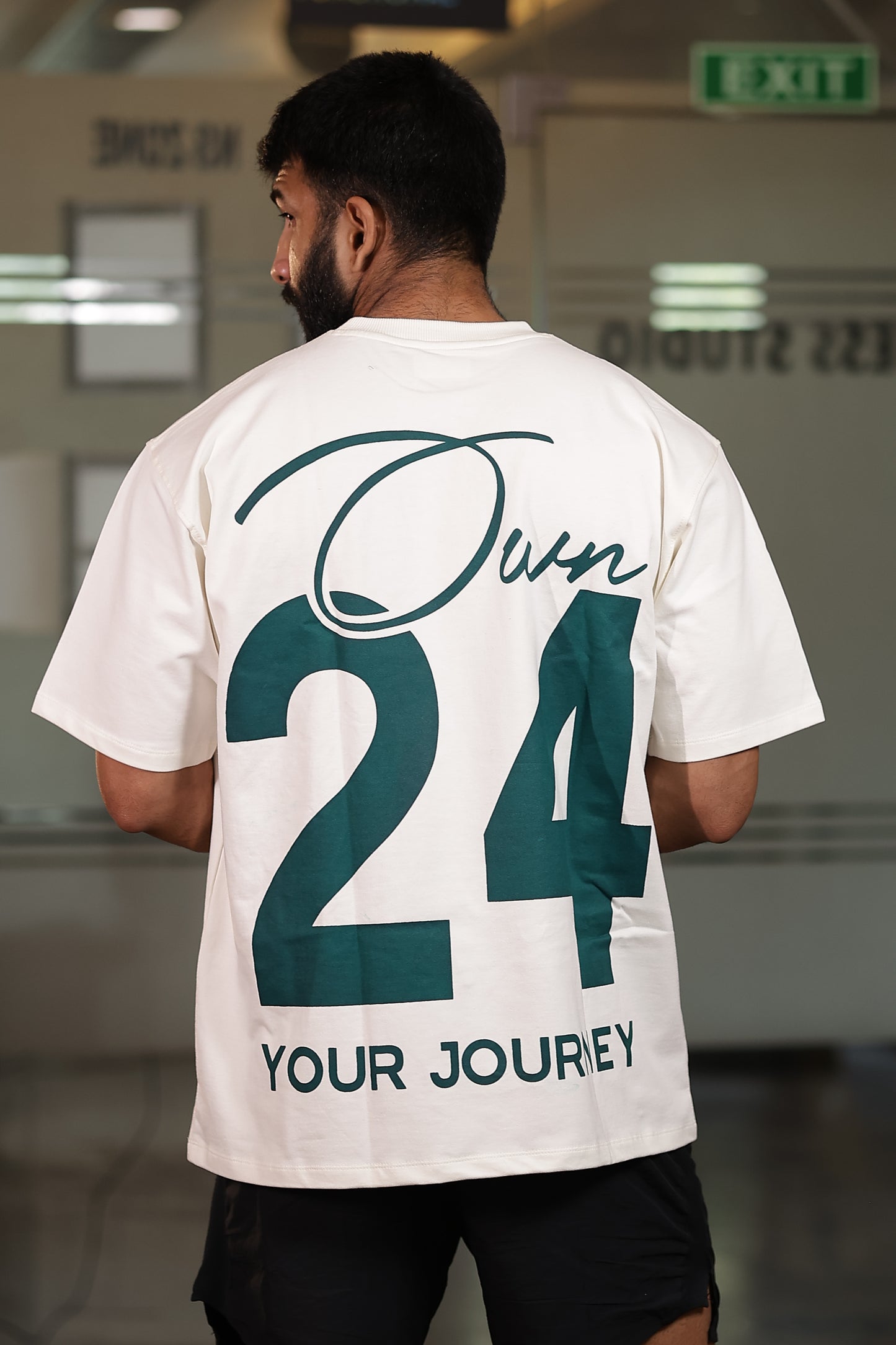 24 Oversized Tee Green
