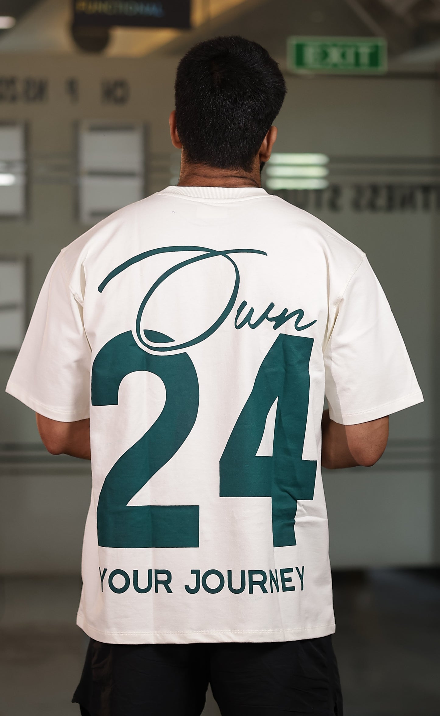 24 Oversized Tee Green