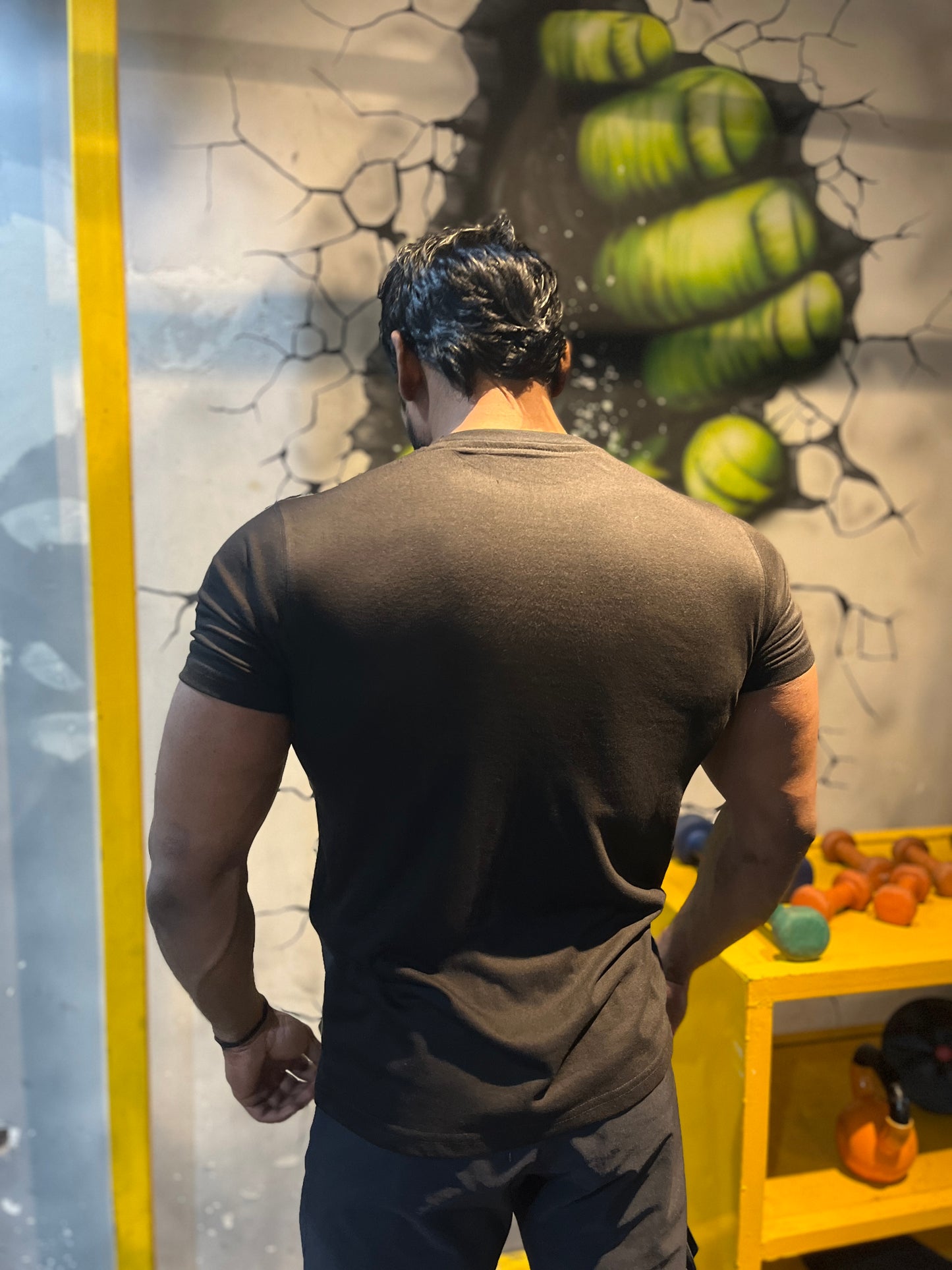 512 Fitted Black Tee 2.0