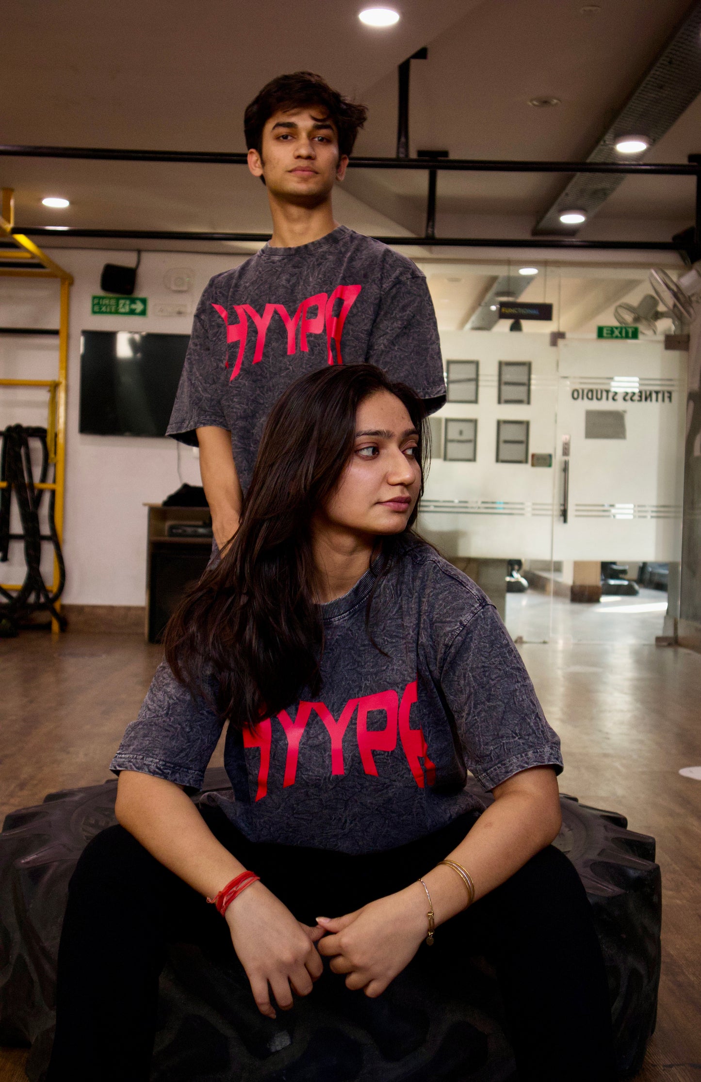 Acid Wash 777 Oversized Tee