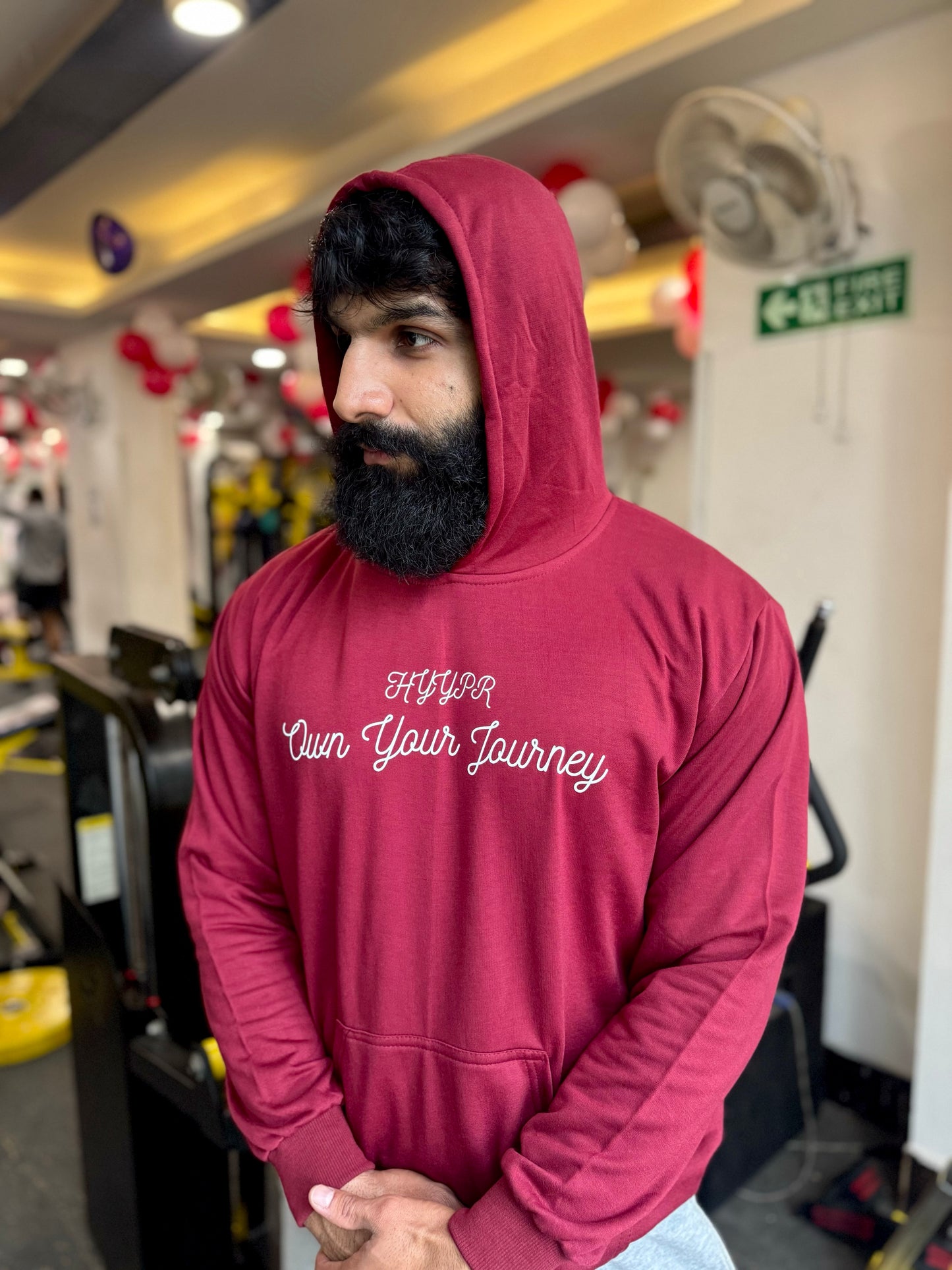 699 Holiday Hoodie ( Maroon )