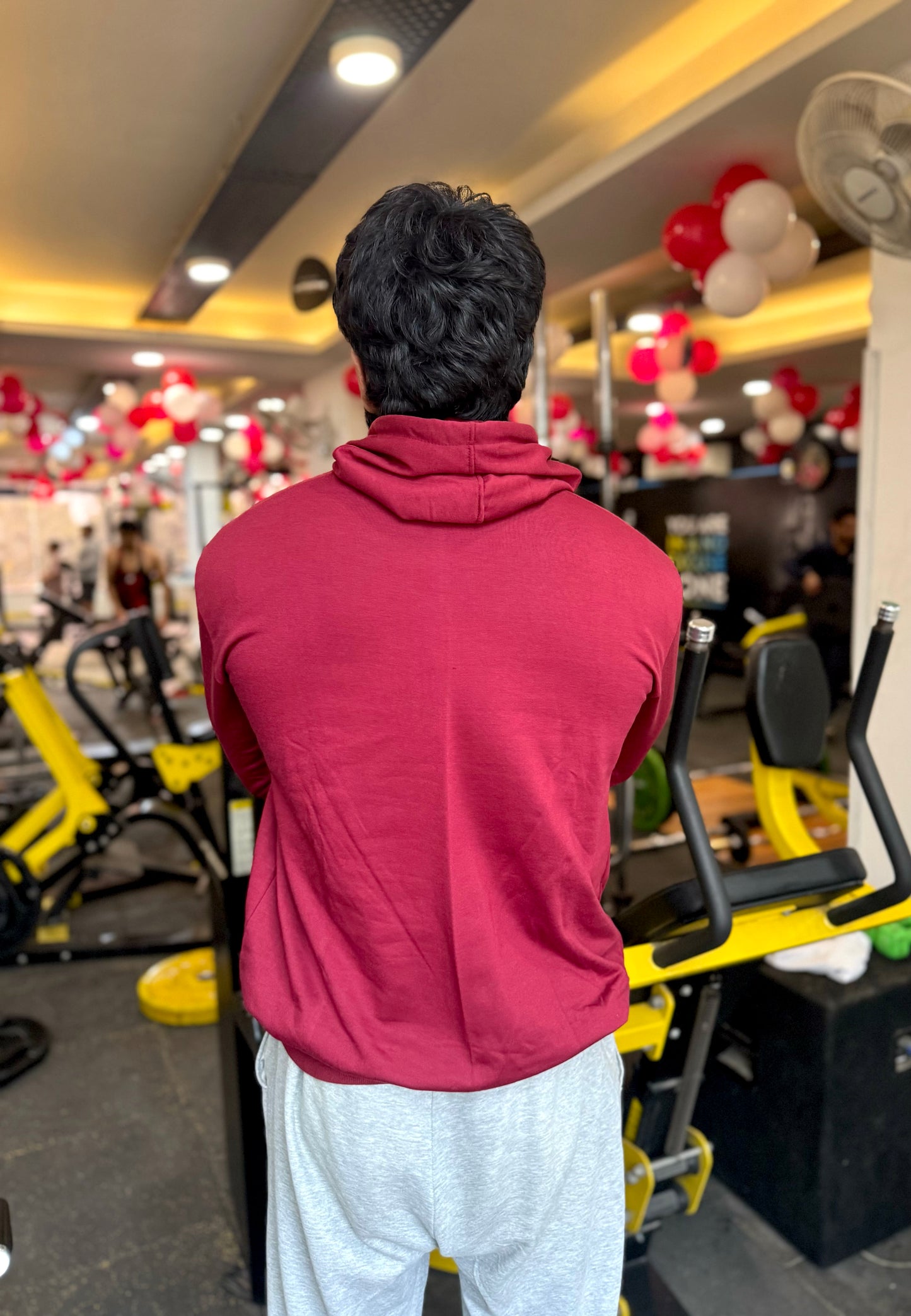 699 Holiday Hoodie ( Maroon )
