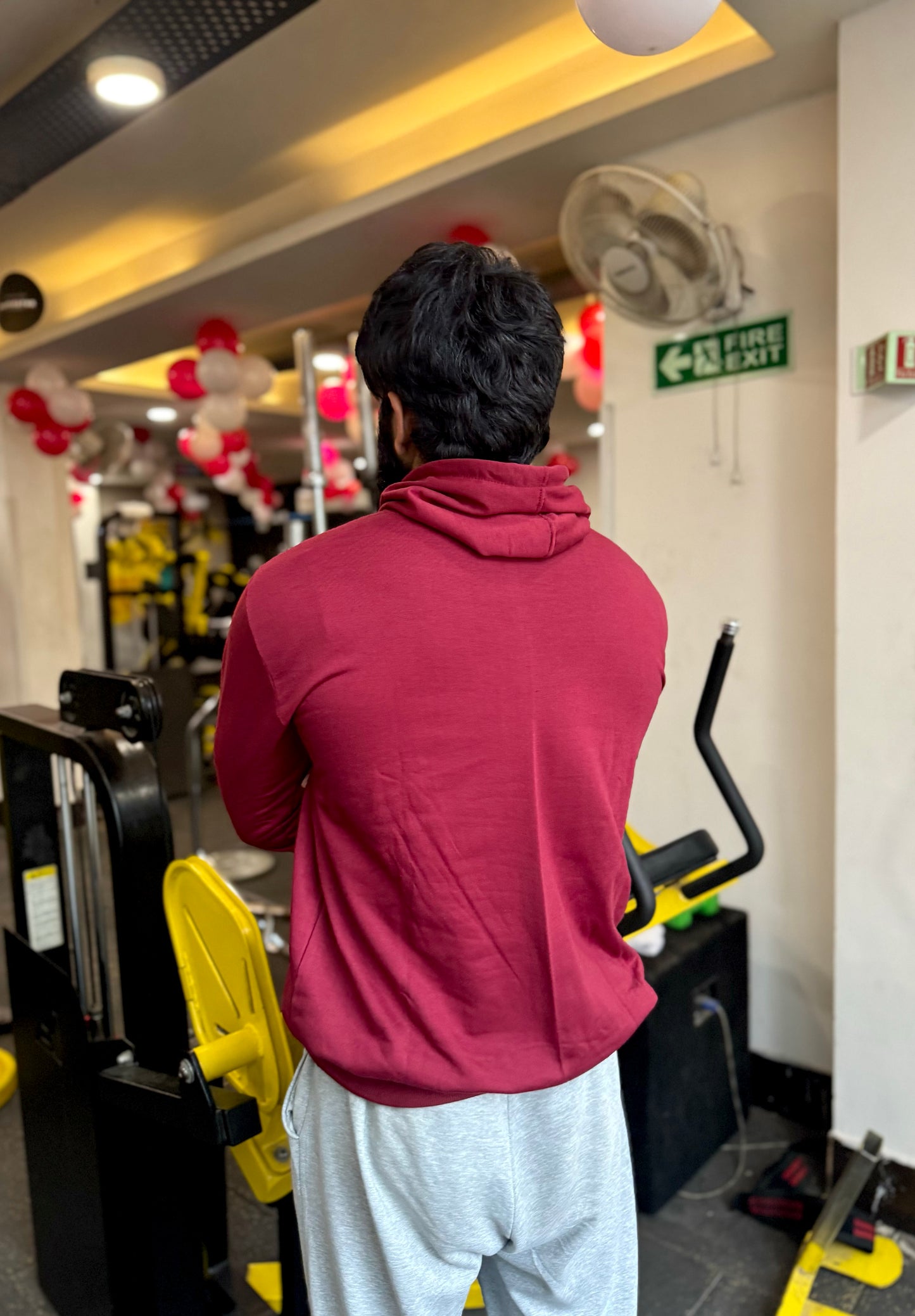 699 Holiday Hoodie ( Maroon )