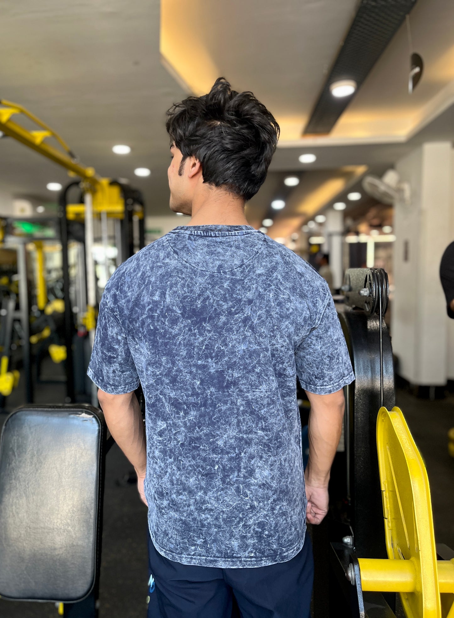 547 Acid Wash Tee (Blue)