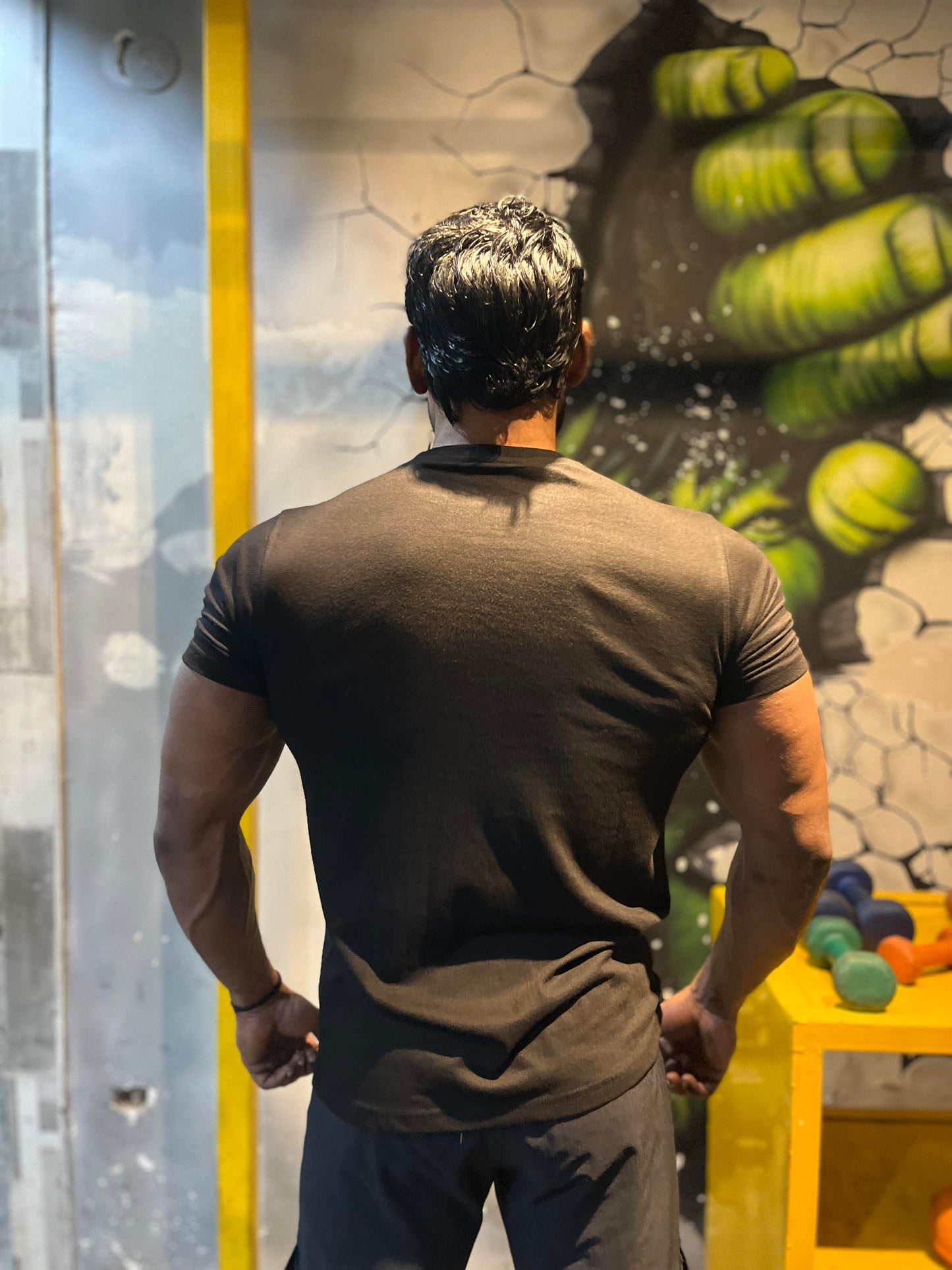 512 Fitted Black Tee 2.0