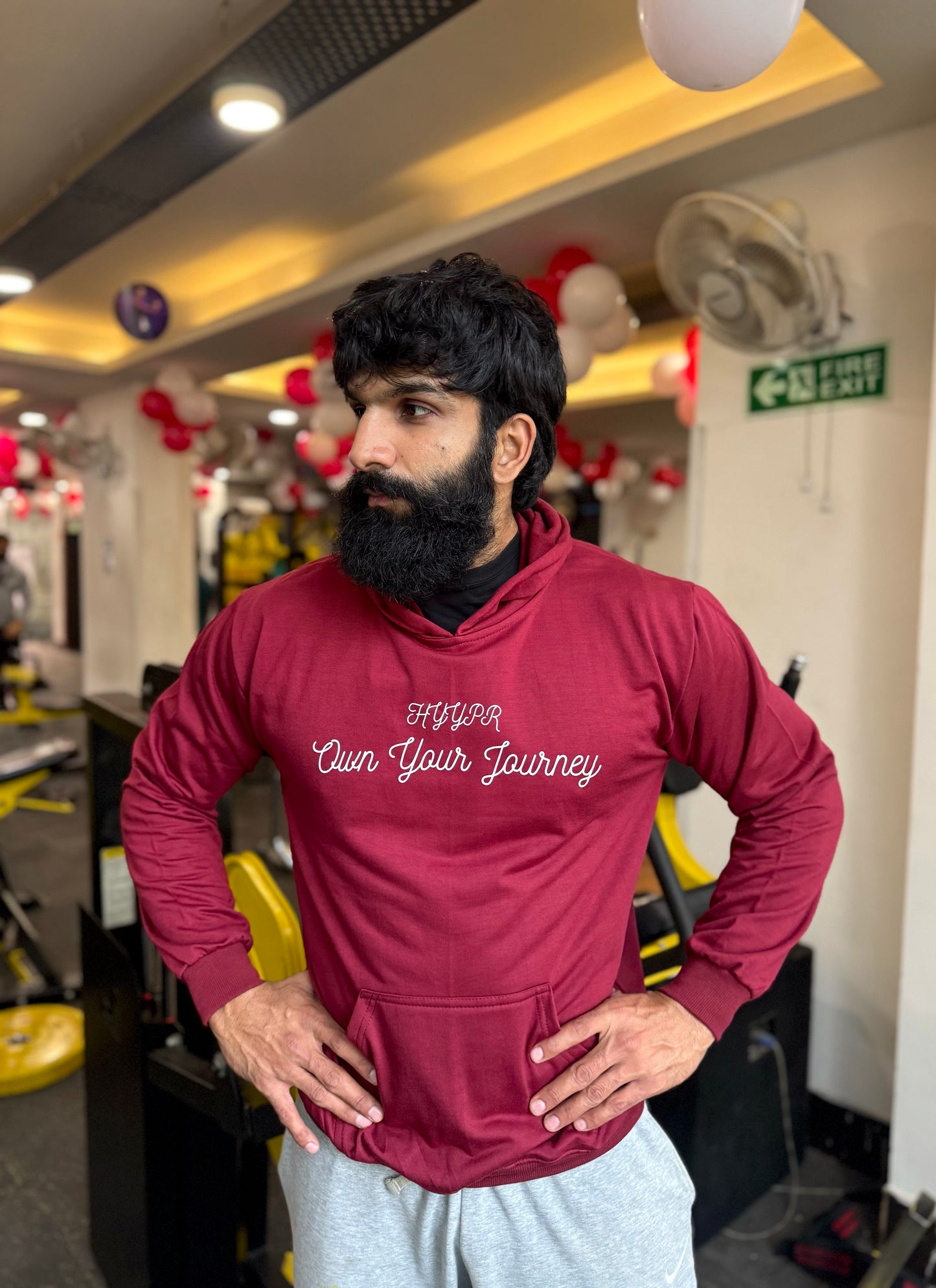 699 Holiday Hoodie ( Maroon )