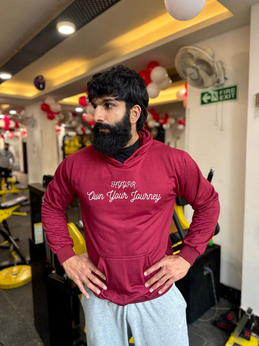 699 Holiday Hoodie ( Maroon )